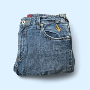 Baby Phat Blue Jeans with Gold Accents